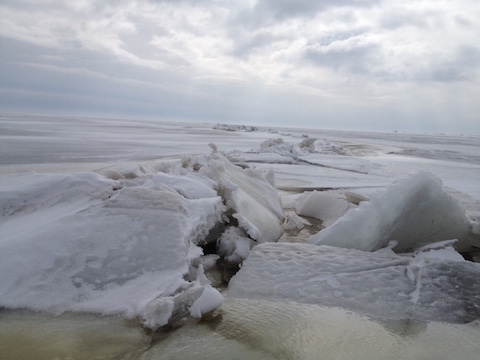 Crack in the ice